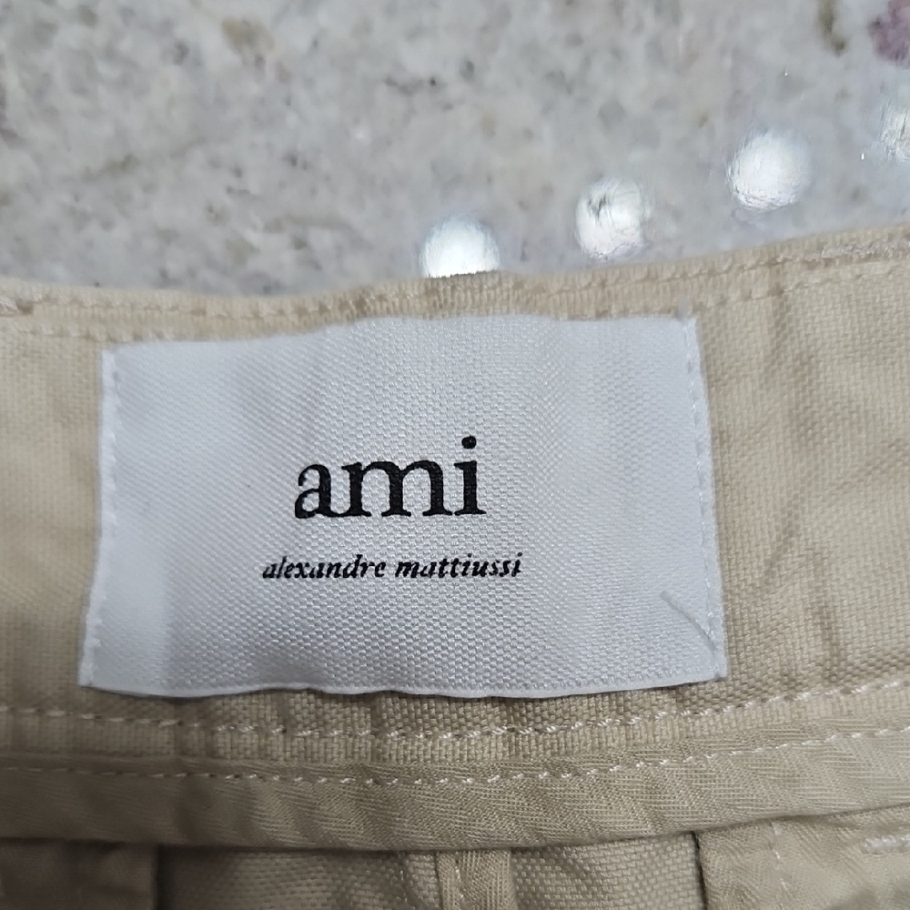 Ami Alexandre Mattiussi Beige Pants
